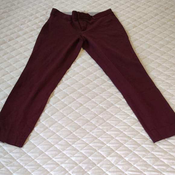 Banana Republic Pants - Banana Republic Purple Straight Leg Pants